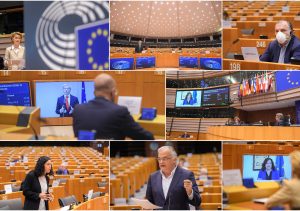 Europos parlamentas dirba nuotoliniu būdu | europarl.europa.eu nuotr.