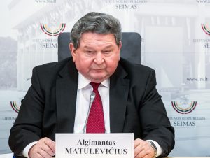 dr. Algimantas Matulevičius | lrs.lt, O. Posaškovos nuotr.