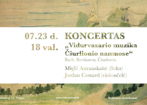 Kviečia koncertas „Vidurvasario muzika M. K. Čiurlionio namuose“ | Rengėjų nuotr.