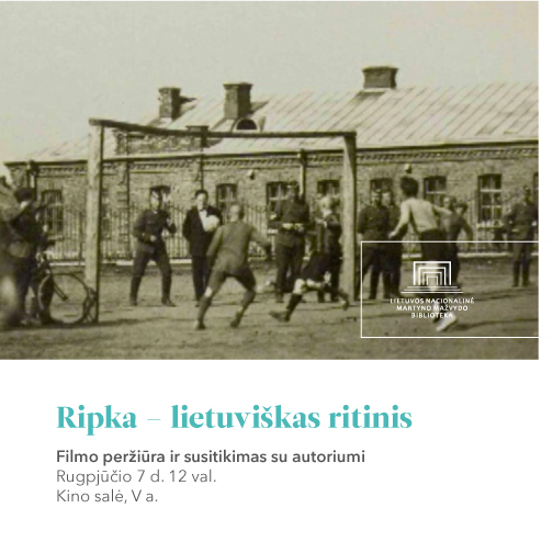 Filmas „Ripka – lietuviškas ritinis“ | lnb.lt nuotr.