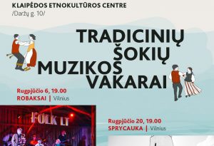 Tradicinių šokių muzika grįžta į Klaipėdos meno kiemo erdves | Klaipėdos etnokultūros centro nuotr.