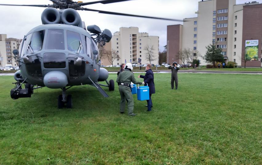 Donoro organus atskraidinęs staigtasparnis | transplantacija.lt nuotr.