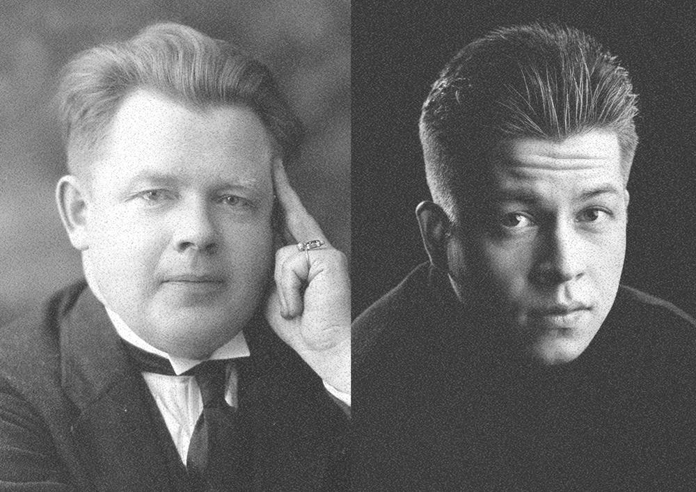 Jonas Vaičkus ir Deividas Breivė | Nacionalinio Kauno dramos teatro archyvo nuotr.