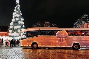 Kalėdinis autobusas | kaunas.lt nuotr.