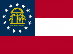 Džordžijos vėliava | wikipedia.org