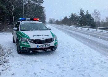Policija įspėja žiemos pramogomis mėgautis atsakingai