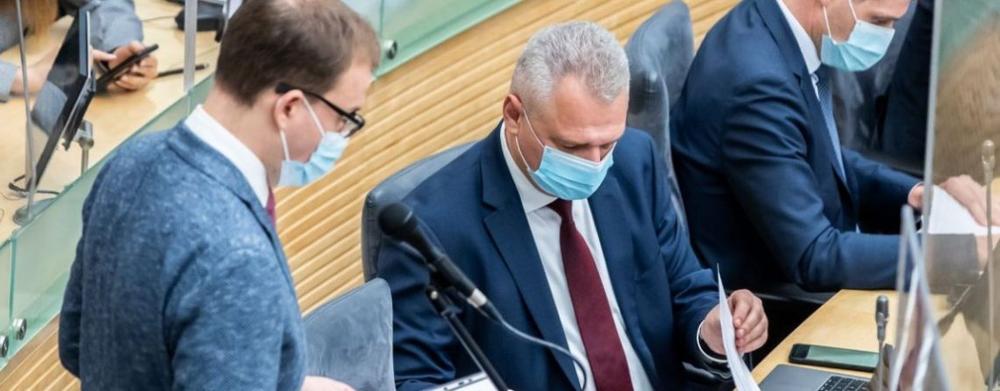 Darbo partijos frakcija ragina sušaukti neeilinę Seimo sesiją dėl apribojimų smulkiajam verslui