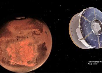 Istorinė akimirka! Šią nakt į išdžiuvusį Marso ežerą leisis NASA marsaeigis (video, tiesioginė transliacija)