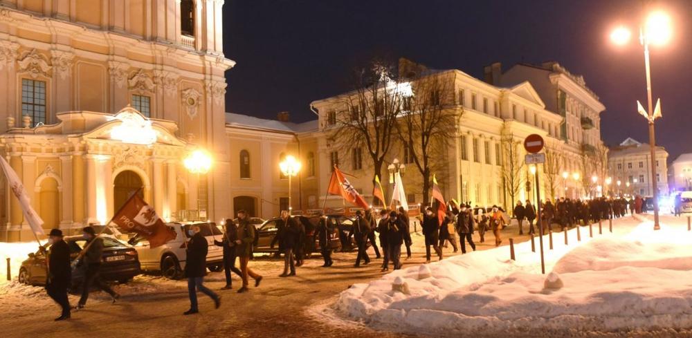 Patriotai tradiciškai paminėjo Vasario 16-ąją (nuotraukos)