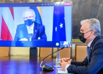 Minint tarpvalstybinių santykių 100-metį – Lietuvos ir Latvijos Prezidentų pokalbis