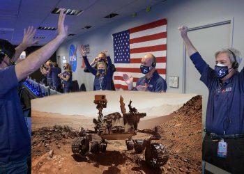 NASA marsaeigis „Perserverance“ sėkmingai nusileido Marso „ežeran“ (nuotraukos, video, tiesioginė transliacija)