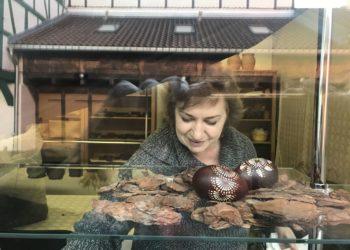 Klaipėdoje – Astos Grušelionienės margučių paroda (nuotraukos)