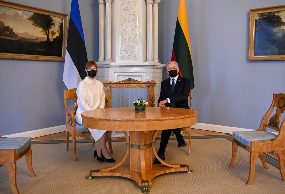 Lietuvos ir Estijos vadovai sutarė stiprinti regioninį bendradarbiavimą