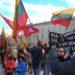 Vilniuje vyko protesto mitingas prieš karantino ribojimus (video)