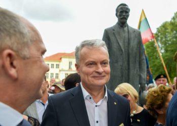 2019 rugpjūčio 10 d. Užulėnyje atidengus Prezidento A. Smetonos paminklą | lrp.lt, R. Dačkaus nuotr.