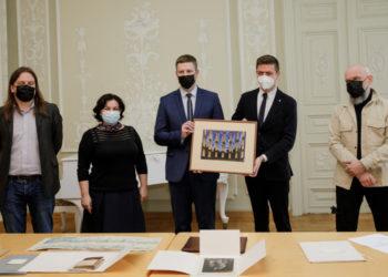 Čekijoje atrasti M. Dobužinskio archyviniai dokumentai perduoti Lietuva