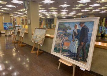 Paroda Laisvės gynėjų galerijoje | A. Markevičienė, Seimo kanceliarijos nuotr.