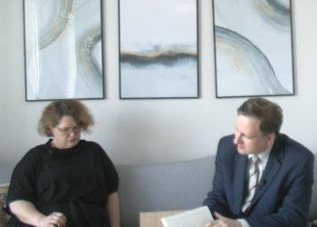 Rasa Čepaitienė ir Tomas Baranauskas | Alkas.lt nuotr.