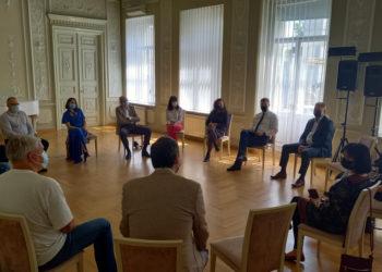 Kultūros ministras susitiko su naujos LKT nariais