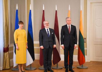 Baltijos šalių Prezidentai | lrp.lt nuotr.