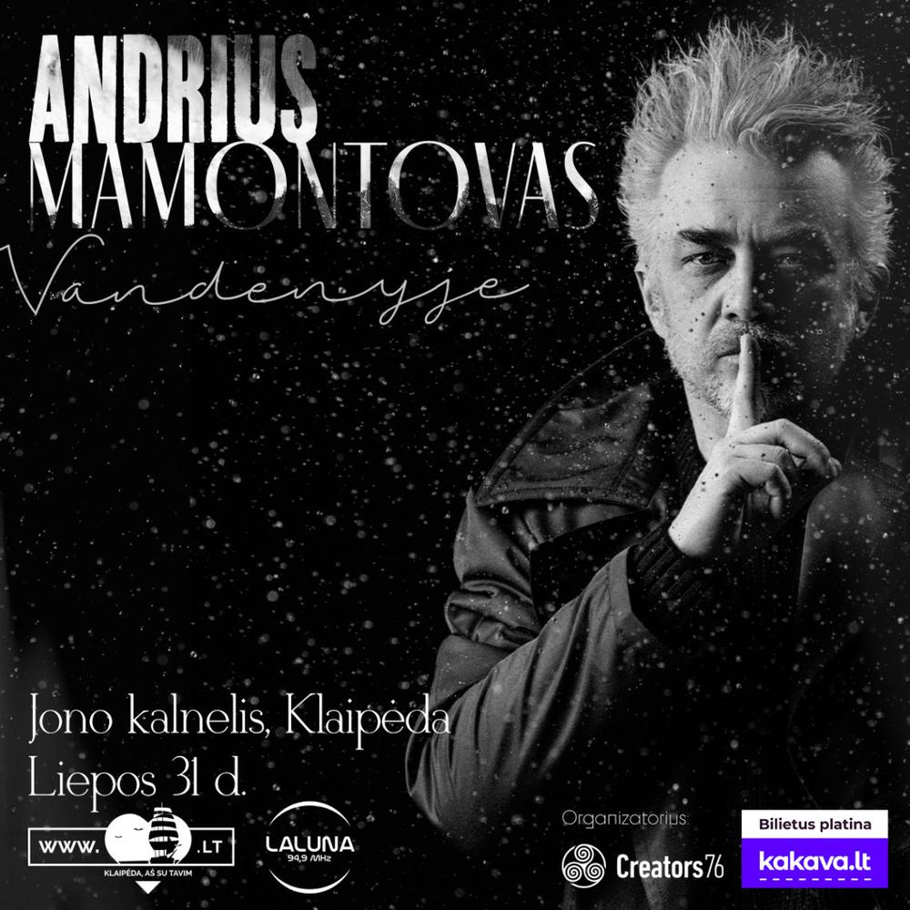 A. Mamontovas Klaipėdoje surengs ypatingą koncertą vandenyje (video)