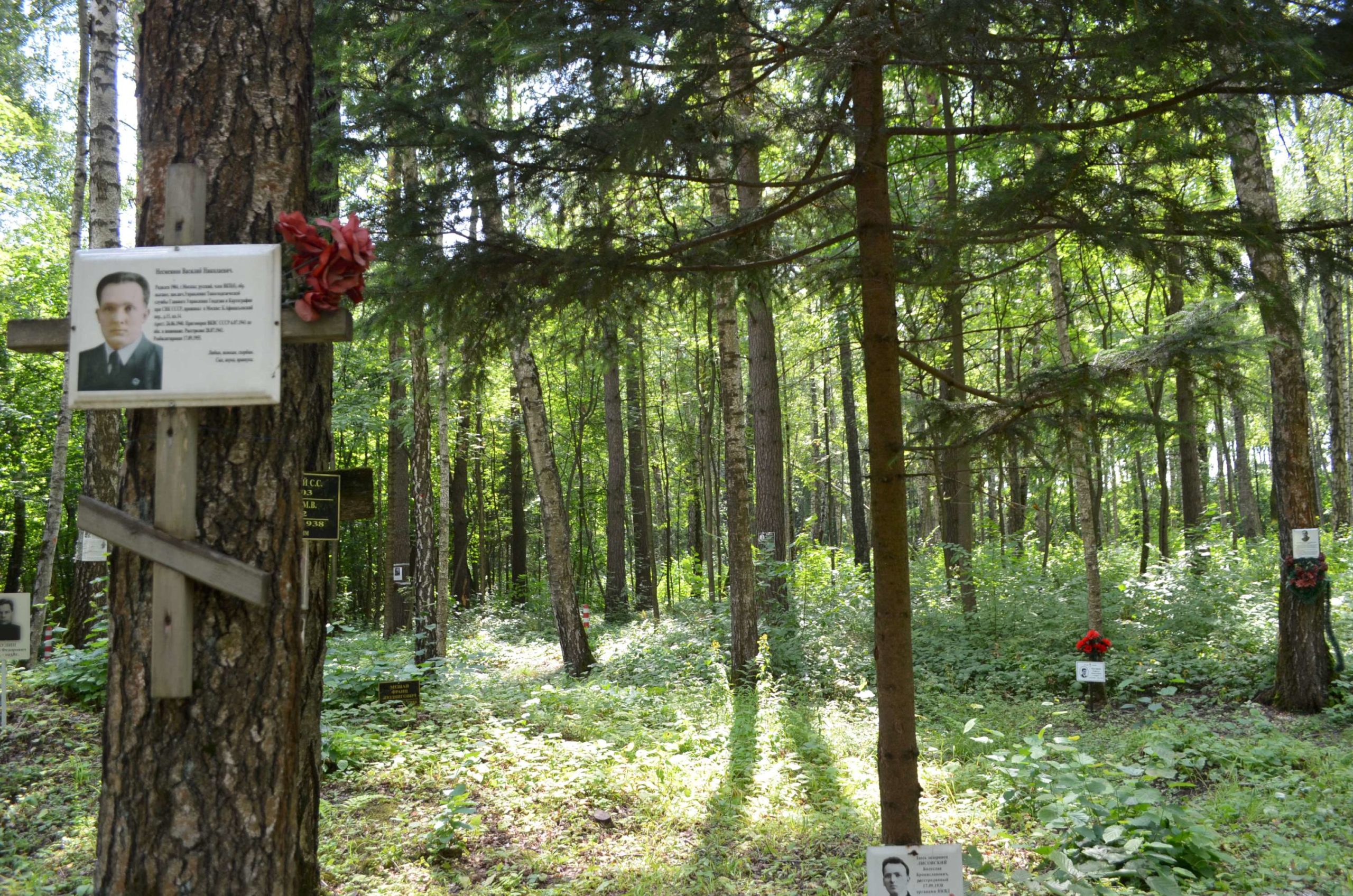 Taip 2018 metais atrodė nužudytųjų užkasimo vietos „Komunarkoje“ | V. Skučaitės nuotr.
