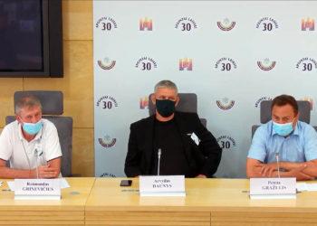 Spaudos konferencija „Protestų bangos Lietuvoje ir jų ateitis“ (tiesiogiai)