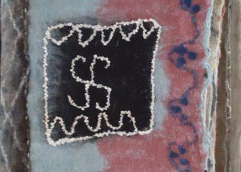 Kūrybiniuose užsiėmimuose „Vilnonės svajonės“ sukurta vilnonė knyga „Baltiški ženklai“