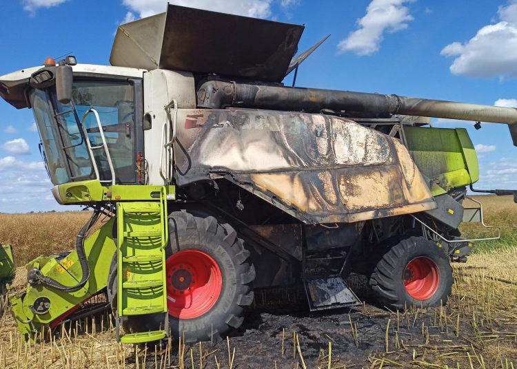 Su javapjūtės pradžia – ir kombainų gaisrai