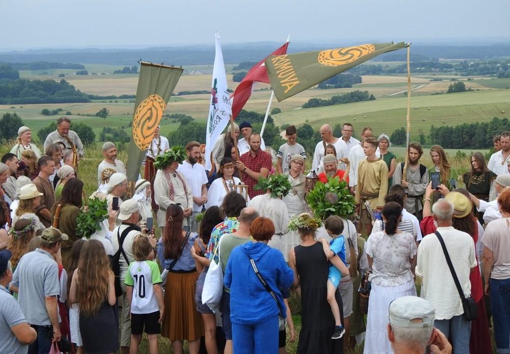 Amžinos Ugnies šventė ant Šatrijos kalno 2021 | A. Balūsio nuotr.