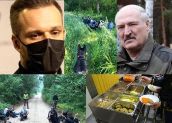 Valstybinės sienos pažeidėjai „atsidėkodami“ už maistą primyža ir prišika į gražinamus indus