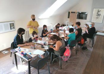 Per kūrybinius užsiėmimus paaugliams padeda įsitraukti į kultūrinę veiklą