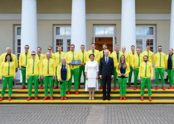 Lietuvos paralimpinė rinktinė išlydėta į Tokiją