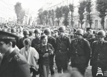 Prieš 33 metus įvyko Lietuvos laisvės lygos surengtas mitingas, kuriame pasmerkti Molotovo-Ribentropo pakto protokolai