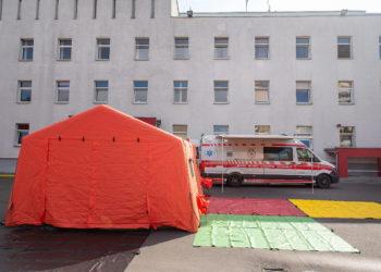 Pristatytas pirmasis šalyje masinių nelaimių logistikos automobilis