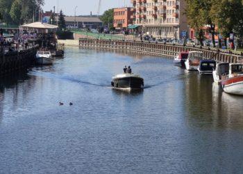 Klaipėdoje pastatytas elektrinis laivas