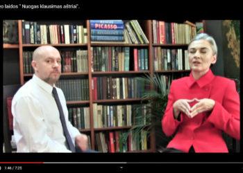 Laida „Nuogas klausimas aštriai“ | Alkas.lt ekrano nuotr.