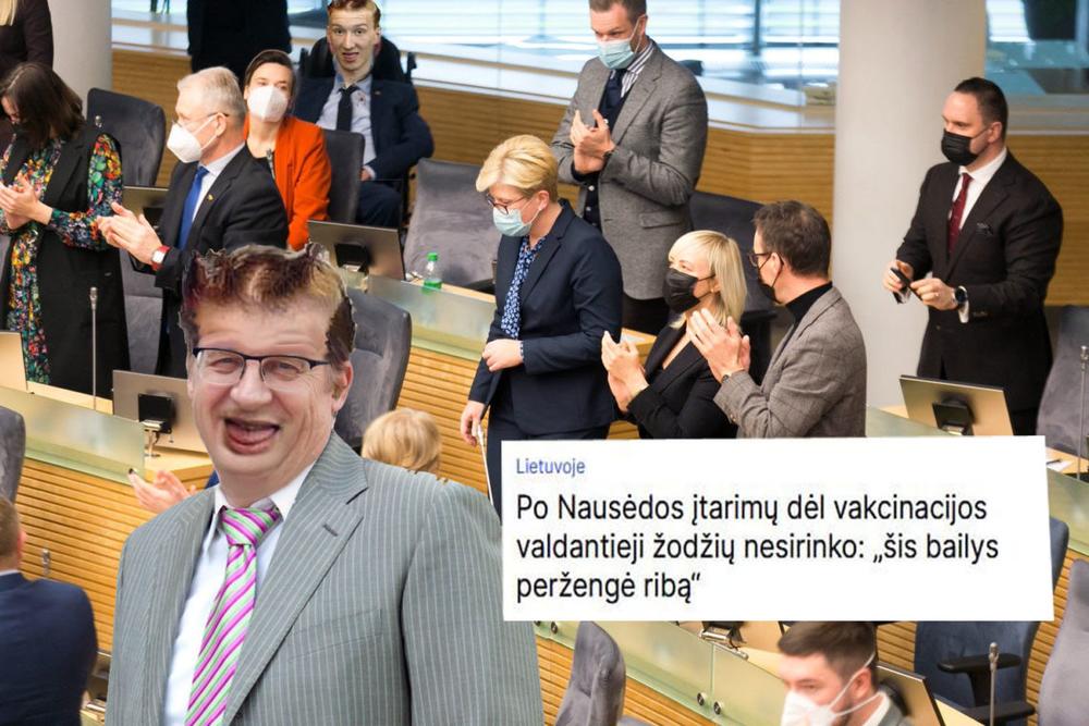 V. Vižinis. Minedizmas politikoje…