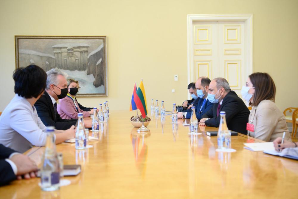 Lietuvoje vieši Armėnijos Ministras Pirmininkas