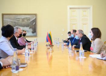 Lietuvoje vieši Armėnijos Ministras Pirmininkas