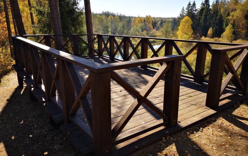 Atnaujinta Mikierių atodangos apžvalgos aikštelė