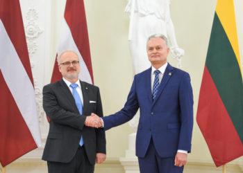 Prezidentas pasveikino Latviją Nepriklausomybės dienos proga