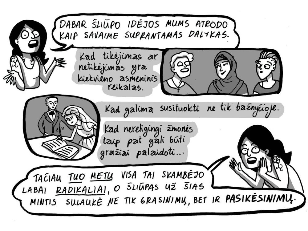 Apie Joną Šliūpą ir jo gyvenimą pasakojama komiksu