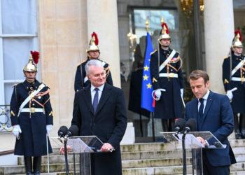 Susitiko Lietuvos ir Prancūzijos prezidentai