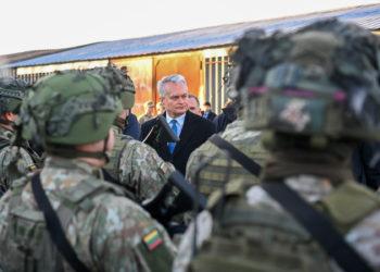 Prezidentas aplankė Lietuvos karius