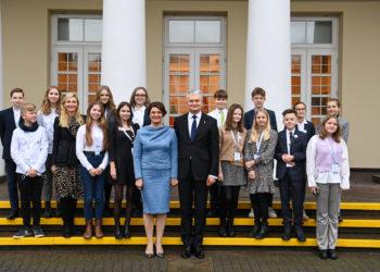 Prezidentas susitiko su Vaikų taryba