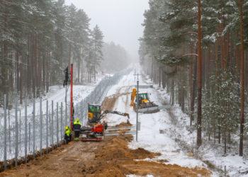 Pasienyje – antrasis tvoros statybų etapas