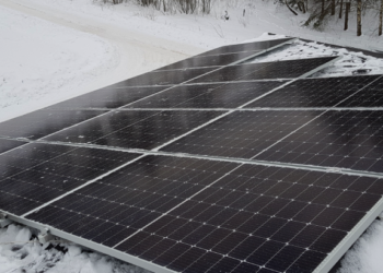 Saulės elektrinės įrengimas | saulesgraza.lt nuotr.