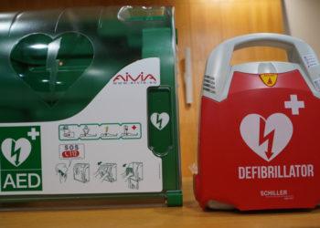 Žemės ūkio ministerijoje – gyvybę galintis išgelbėti defibriliatorius