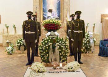 Partizanas B. Juospaitis-Direktorius amžinojo poilsio atgulė Ramygalos kapinėse Panevėžyje